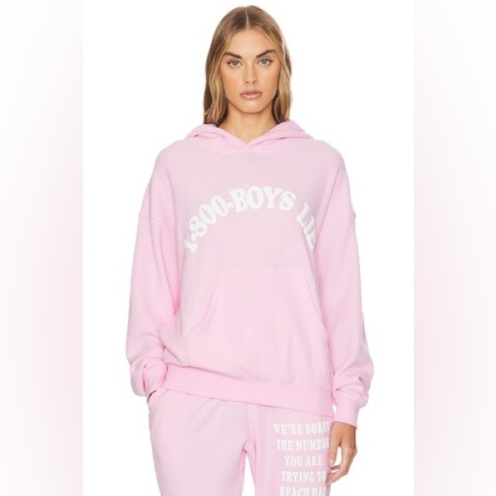Boys Lie 1-800 Revamped Racer Women's Hoodie & Sweatpants Set - Picture 2 of 9